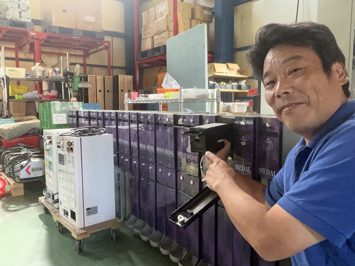 メダルサンドと当社の社長