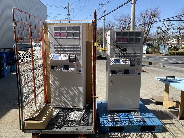 宅配買取で券売機を購入したときの画像