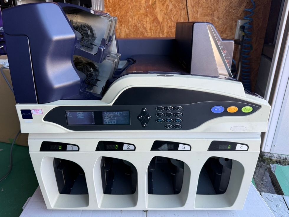 グローリー 中古紙幣整理機UW-500JP 2024年新紙幣対応 - 業務用設備の 