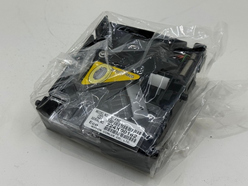 グローリー両替機ER-80に適用するCONLUX製コインセレクター E-450