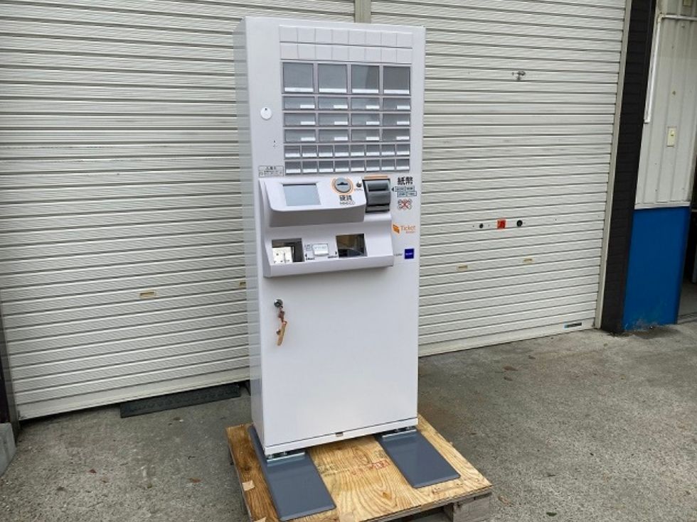 グローリー中古食券機VT-G20・高額紙幣が使える券売機