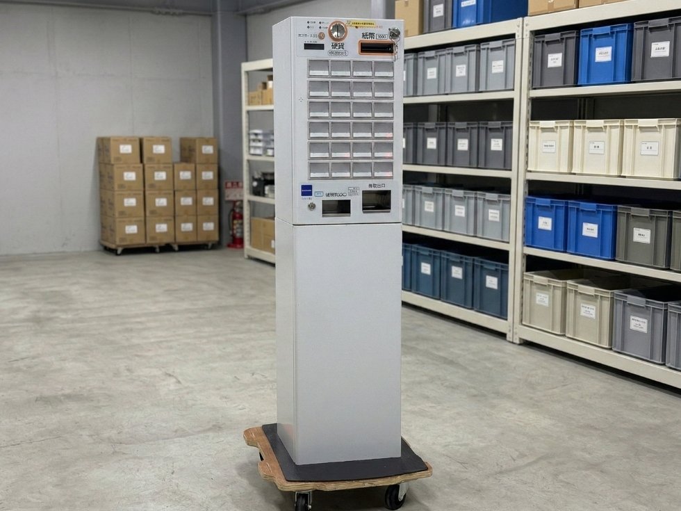 グローリー券売機VT-S20架台付き