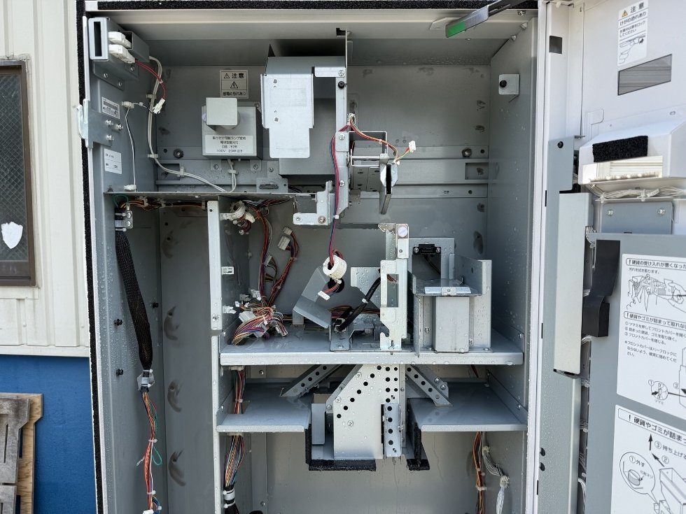 訳あり券売機VT-B20の内部