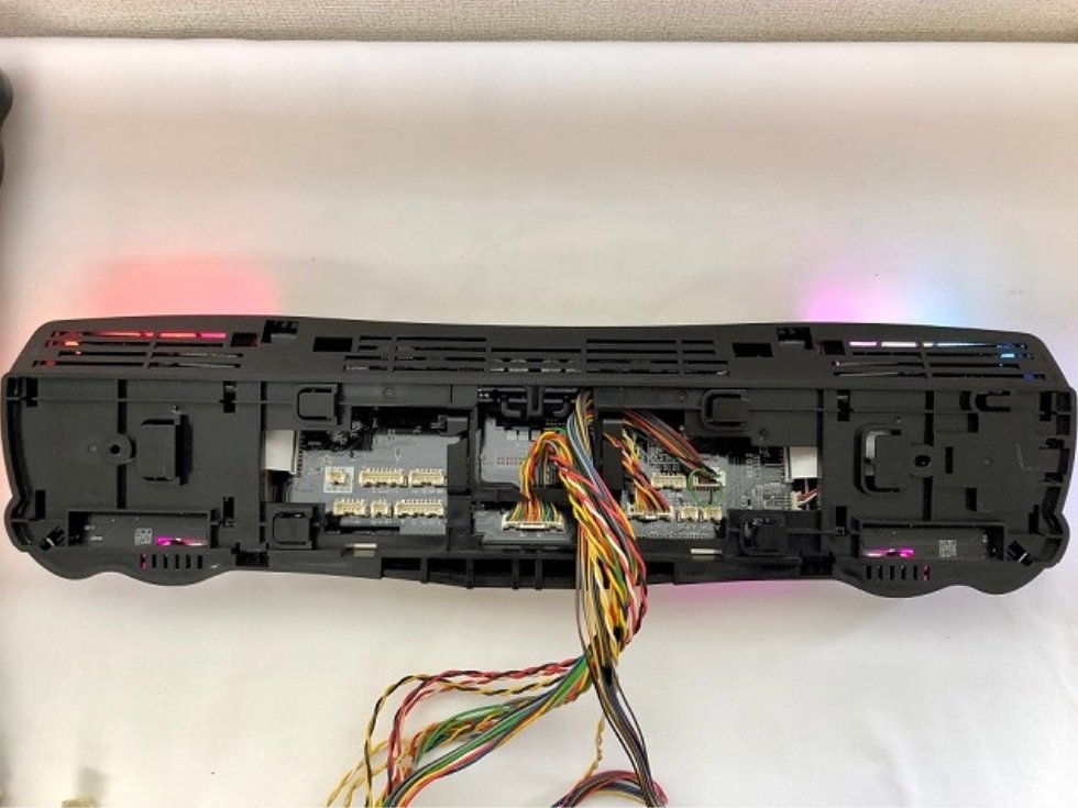 ワンエーのビッグウォーズスロットマシーン用のナンバーランプ・背面