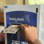 ERD-20Qの動作チェックお札読み込み